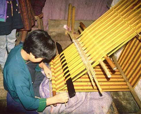 weaving backstraped