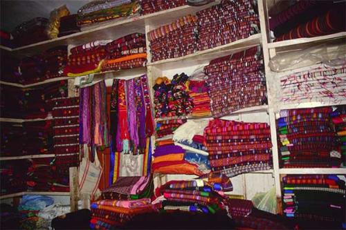weaving store shelves with kira